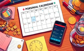 Tu Calendario Financiero: Organiza Tus Pagos y Ahorros